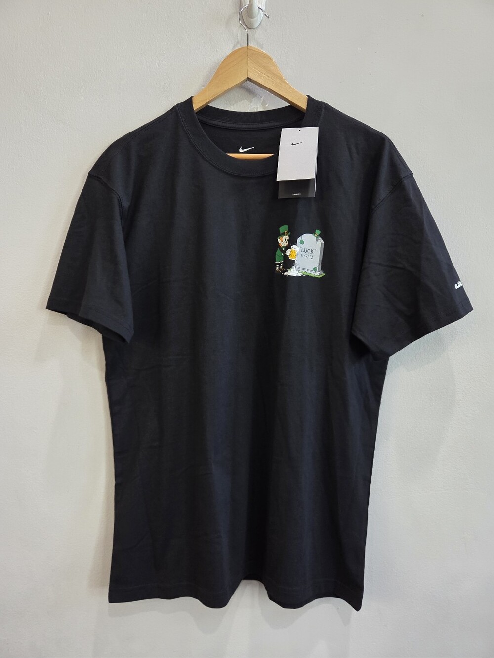 Nike x LeBron James Green With Envy Boston Playoffs Shirt Men's Size Small